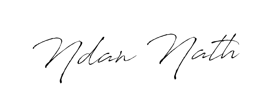 How to make Ndan Nath signature? Antro_Vectra is a professional autograph style. Create handwritten signature for Ndan Nath name. Ndan Nath signature style 6 images and pictures png